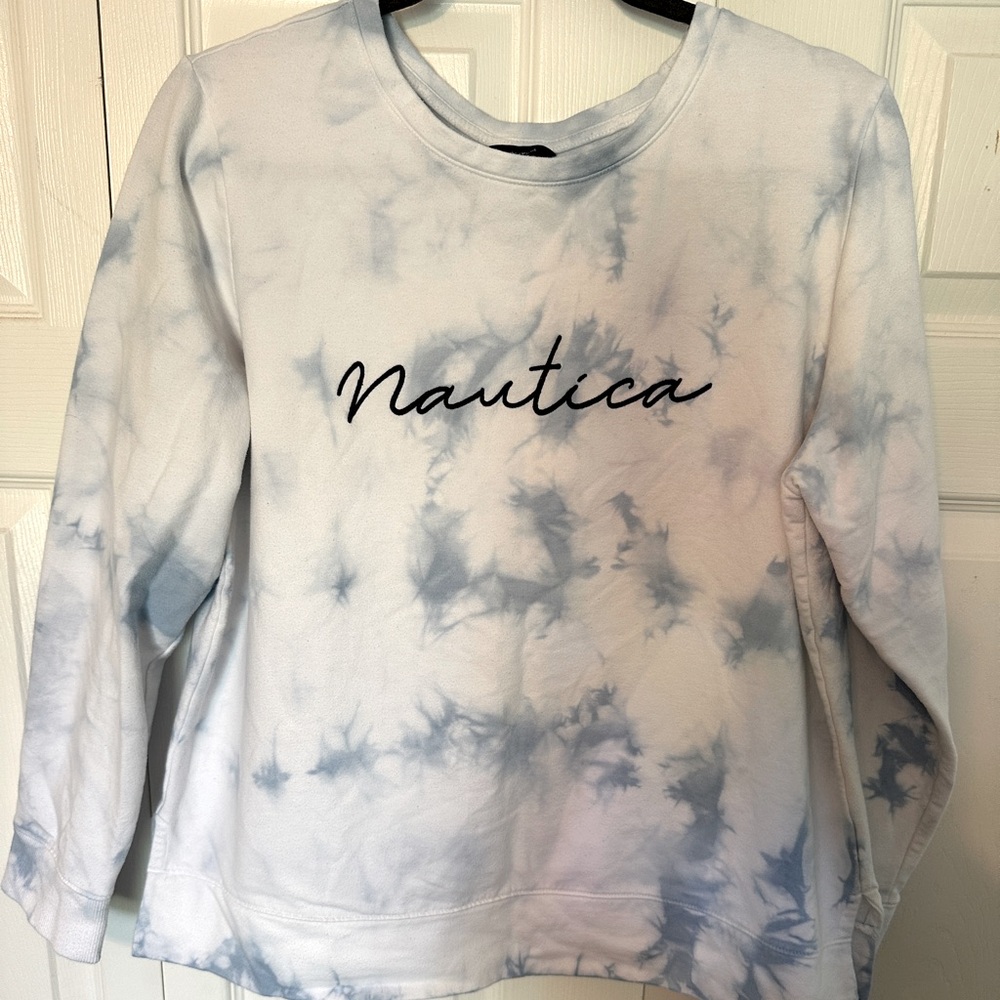 Nautica Tie Dyed Sweatshirt - Large